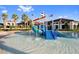 Fun splash pad with water features for to enjoy at 8932 Cabot Cliffs Dr, Davenport, FL 33896