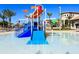 Community waterpark with slides for  at 8932 Cabot Cliffs Dr, Davenport, FL 33896