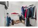 Large walk-in closet with ample hanging space at 1287 Glendora Rd, Kissimmee, FL 34759