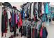 Large walk-in closet with ample shelving and hanging space at 1287 Glendora Rd, Kissimmee, FL 34759