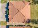Aerial view of the property featuring a distinct terra cotta-tiled roof at 1819 Coriander Dr # 1819, Kissimmee, FL 34759