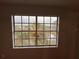 Window view overlooking a tranquil pond and lush landscape at 13838 Fairway Island Dr # 1432, Orlando, FL 32837