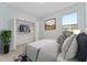 Bright bedroom with closet, a window and modern decor at 1603 Tench Ct, Kissimmee, FL 34759