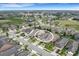 Aerial view showcasing a single-Gathering home in a residential neighborhood at 516 Pamplona Pl, Davenport, FL 33837