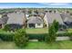 Aerial view showing house and surrounding neighborhood at 516 Pamplona Pl, Davenport, FL 33837