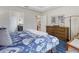 Main bedroom with access to bathroom and backyard at 516 Pamplona Pl, Davenport, FL 33837