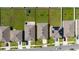 Aerial view of the property showcasing the lot and surrounding neighborhood at 1687 Park Side Ave, Kissimmee, FL 34744