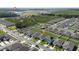 Aerial view of a desirable neighborhood, highlighting the home's proximity to community amenities and green spaces at 1687 Park Side Ave, Kissimmee, FL 34744