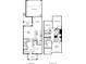 Detailed floor plan showcasing the layout of the home, including bedrooms, bathrooms, kitchen, and living areas at 6078 Bimini Twist Loop, Orlando, FL 32819
