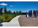 Community playground featuring a play structure, walking path, and view of the surrounding landscape at 6078 Bimini Twist Loop, Orlando, FL 32819