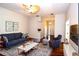 Living room with hardwood floors and a contemporary design at 504 Ridge View Dr, Davenport, FL 33837
