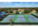 Community tennis courts with ample space and surrounding landscape at 9650 Bay Pine Ln, Orlando, FL 32832