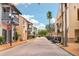 Charming street view with storefronts and golf cart parking at 753 Largo Pass, Poinciana, FL 34759