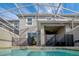Private screened pool and patio at 890 Pebble Beach Dr, Davenport, FL 33896