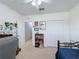 Bright bedroom with double closet and carpet flooring at 1940 Banner Ln, St Cloud, FL 34769