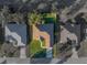 Bird's eye view of house and yard at 545 Pintail Cir, Auburndale, FL 33823