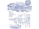 2557 square foot home featuring 4 bedrooms, 2 baths, and a 2-car garage at 545 Pintail Cir, Auburndale, FL 33823