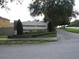 Stonewood Crossings community entrance sign and landscaping at 137 Milestone Dr, Haines City, FL 33844