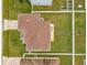 Aerial view showing house and surrounding landscape at 269 Beckenham Dr, Kissimmee, FL 34758