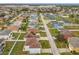 Wide aerial view of the property and surrounding neighborhood at 269 Beckenham Dr, Kissimmee, FL 34758