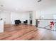 Bright hallway with hardwood floors and a modern feel at 269 Beckenham Dr, Kissimmee, FL 34758