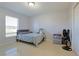 Simple bedroom with a double bed and window at 25 Juniper Loop Cir, Ocala, FL 34480