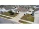 Aerial view showing the house's location in a residential neighborhood at 15335 White Tail Loop, Mascotte, FL 34753