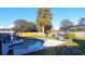 Inviting kidney-shaped pool in backyard at 2831 Rodeo Dr, Kissimmee, FL 34746