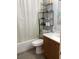 Clean bathroom with updated vanity, toilet, and shower/tub combo at 2948 Willow Bend Blvd, Orlando, FL 32808