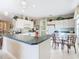 Modern kitchen with breakfast bar and updated appliances at 304 Sorrento Road, Poinciana, FL 34759