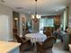 Kitchen with adjacent dining area at 3306 Sagebrush St, Harmony, FL 34773
