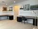 Spacious home office with built-in desks at 3306 Sagebrush St, Harmony, FL 34773