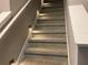 Carpeted staircase with recessed lighting at 3306 Sagebrush St, Harmony, FL 34773