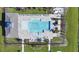 Community pool and lounge area at 5109 Barombi Bnd, Saint Cloud, FL 34772