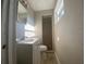 Updated bathroom with a shower stall, vanity, and tile flooring at 907 Columbia St, Orlando, FL 32805