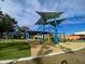 Modern playground with shade structures at 907 Columbia St, Orlando, FL 32805