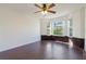 Bedroom with bay window and wood floors at 10108 Lakeshore Dr, Clermont, FL 34711