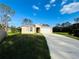 Single-story house with a two-car garage and a well-maintained lawn at 1421 Swift Ct, Poinciana, FL 34759