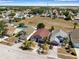 Aerial view displays the homes in the neighborhood and proximity to one another at 1804 Westminster Trl, Clermont, FL 34714