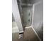 Clean shower stall with glass enclosure in a modern bathroom at 1850 Patriot Way, Saint Cloud, FL 34769