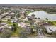 Community overview with lake view at 243 New River Dr, Kissimmee, FL 34759