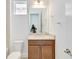 Bathroom with vanity, toilet and shower at 2756 Greenlands St, St Cloud, FL 34772
