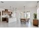 Modern kitchen with island and stainless steel appliances at 2756 Greenlands St, St Cloud, FL 34772
