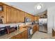 Kitchen with stainless steel appliances and granite countertops at 2835 Crane Trace Cir, Orlando, FL 32837
