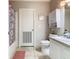 Bathroom featuring a shower/tub combo and a white vanity at 301 Evandee Ct, Kissimmee, FL 34758