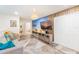 Shared living space with a large TV and comfortable seating at 4154 Lana Ave, Davenport, FL 33897