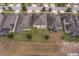 Aerial view of houses with large backyards at 437 Seattle Slew Dr, Davenport, FL 33837