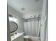 Bathroom with shower/tub combo and vanity at 511 Kilimanjaro Dr, Kissimmee, FL 34758