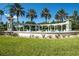 Picturesque entrance with fountain feature at Emerald Island Resort at 8557 La Isla Dr, Kissimmee, FL 34747