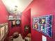 Themed room with custom paint and decor at 8557 La Isla Dr, Kissimmee, FL 34747